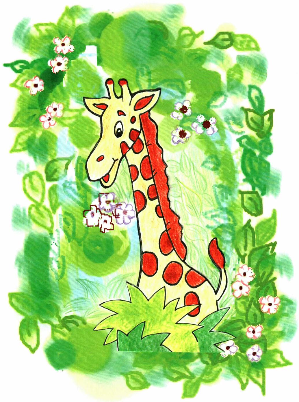 Garry, the funny giraffe